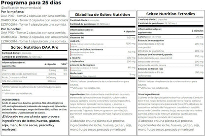 Hos Black Edition - 25 Días - Complejos H Crecimiento - Scitec Nutrition_5