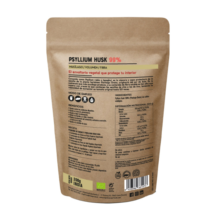 Psyllium Husk Raw Sin Gluten Bio 1kg_1