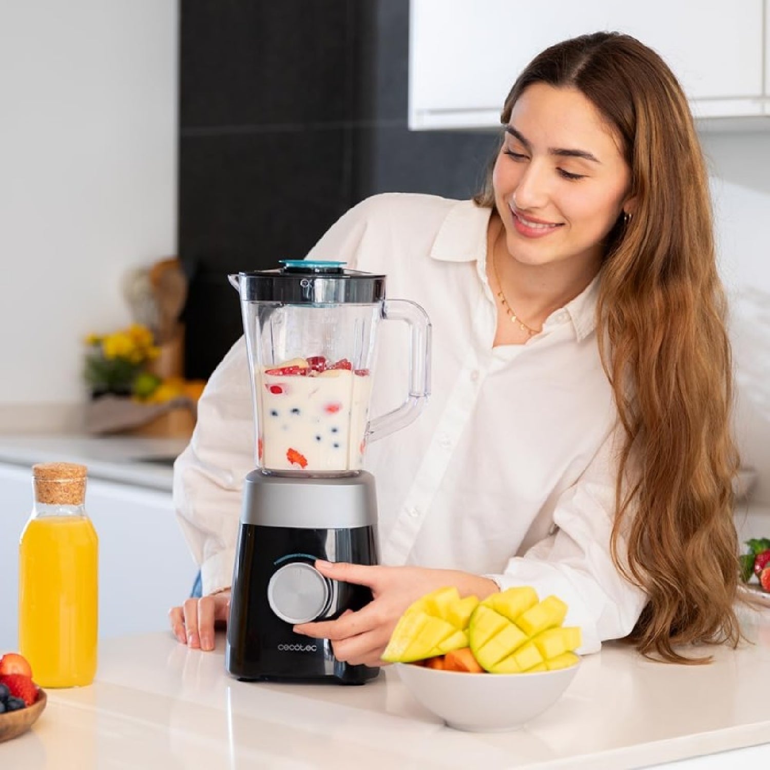 Cecotec Batidora De Vaso Power Black Titanium 1300max B_1