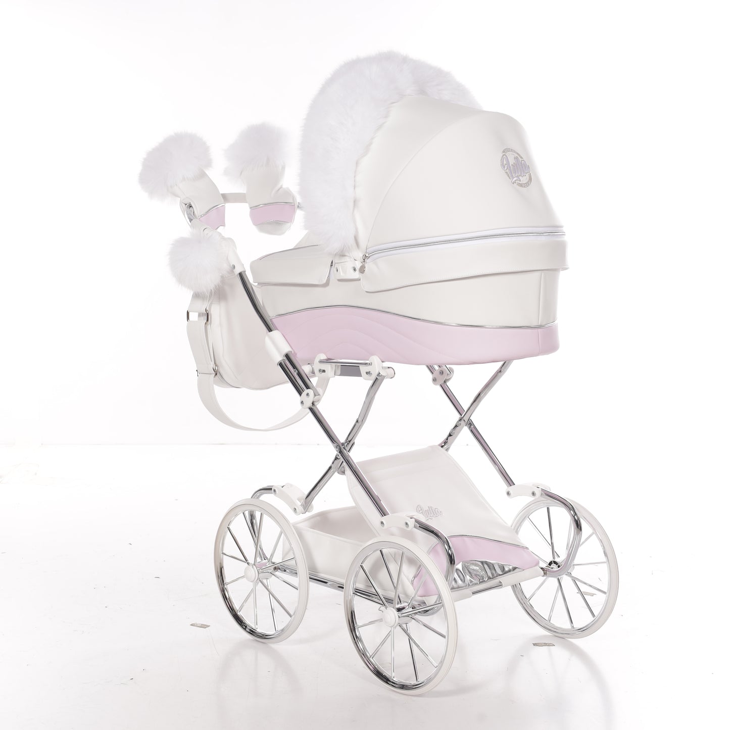 Carro De Muñecas Lulla Maxi Classic Blanco