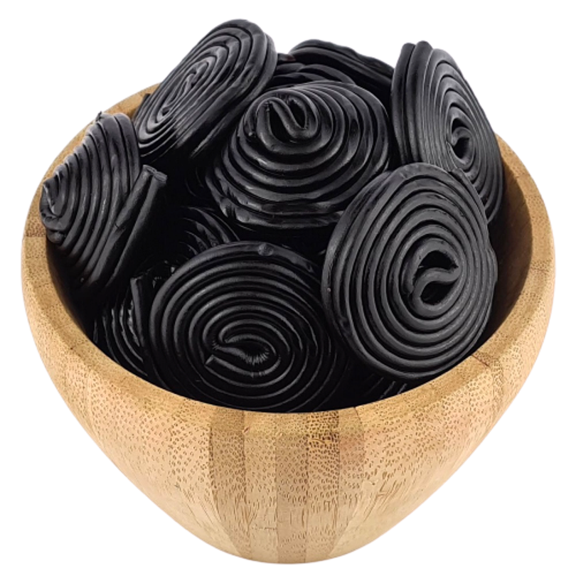 Caramelos Rollitos De Regaliz Bio A Granel 0,125 Kg_0