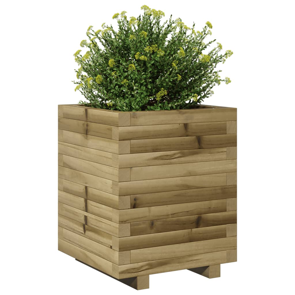Jardinera Madera De Pino Impregnada 40x40x49,5 Cm_3