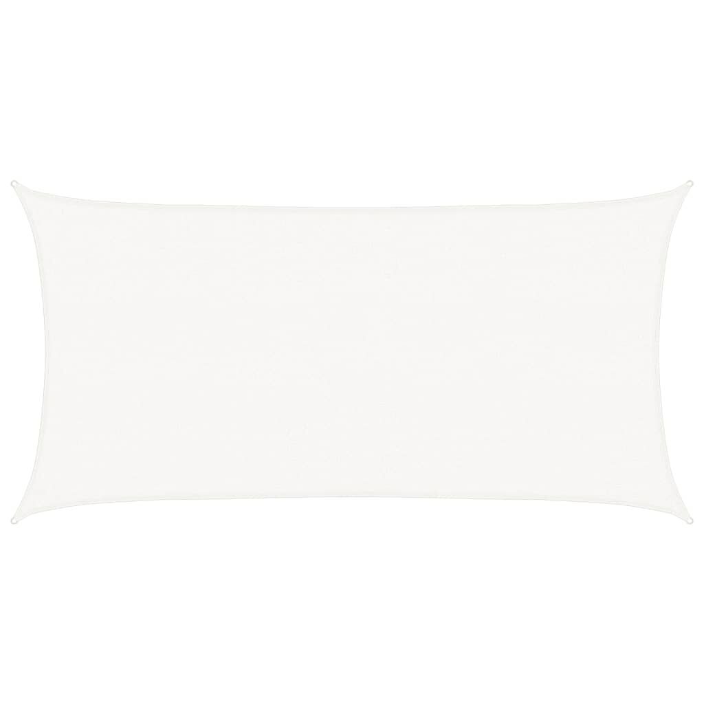 Vidaxl Toldo De Vela Hdpe Blanco 160 G/m² 2,5x4,5 M_0