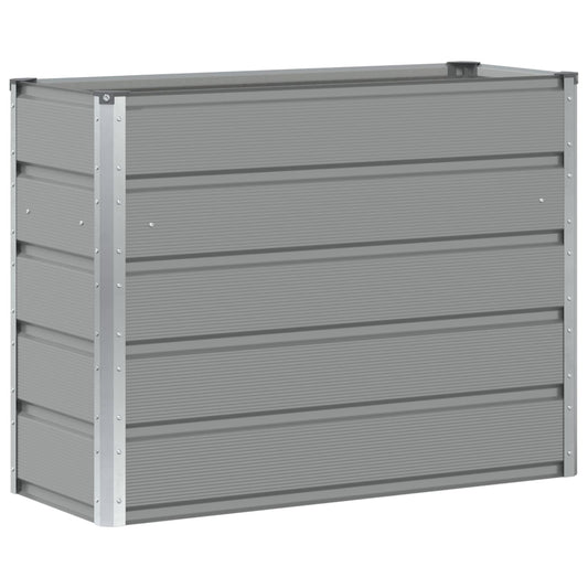 Jardinera Gris Claro 100 X 40 X 75 Cm Acero_0
