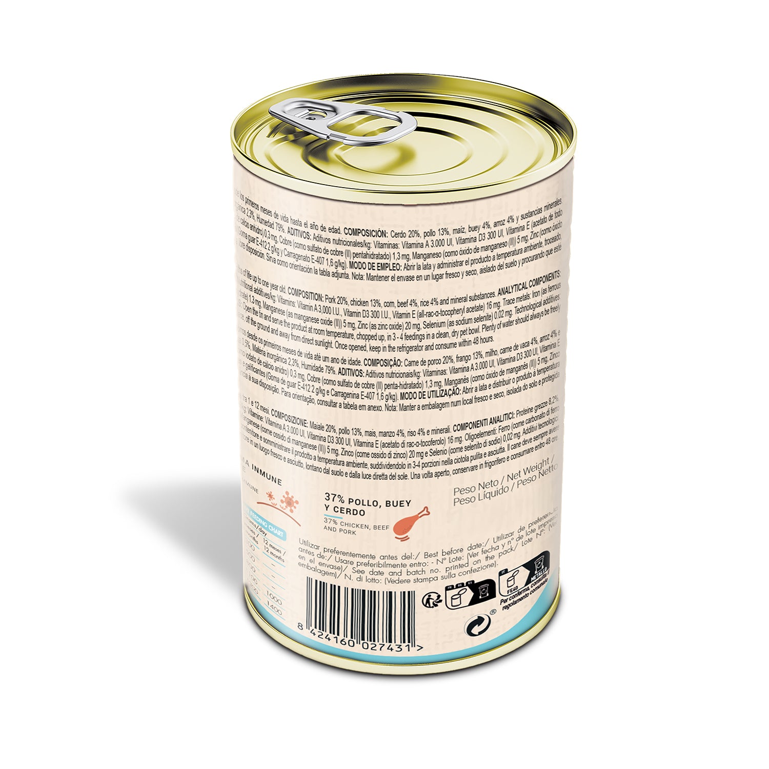 Perrynat Cachorros, 12 Latas X 400gr_1