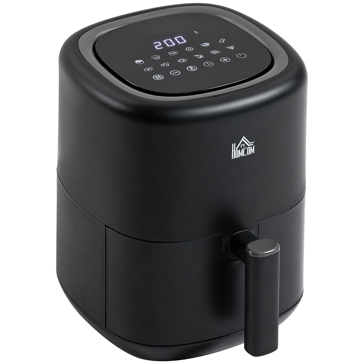Homcom Freidora Sin Aceite 3l 1300w Con 12 Programas Pantalla Led Y Temporizador_0