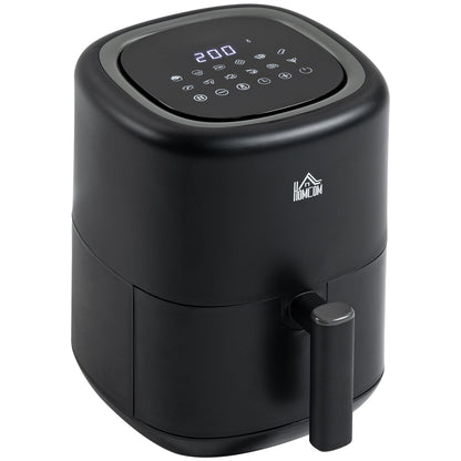 Homcom Freidora Sin Aceite 3l 1300w Con 12 Programas Pantalla Led Y Temporizador_0