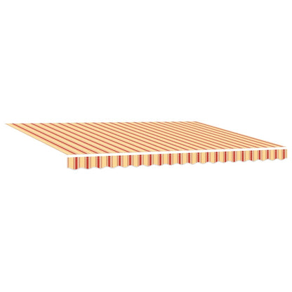 Toldo Retráctil Amarillo Y Naranja 450 X 350 X 165 Cm_4
