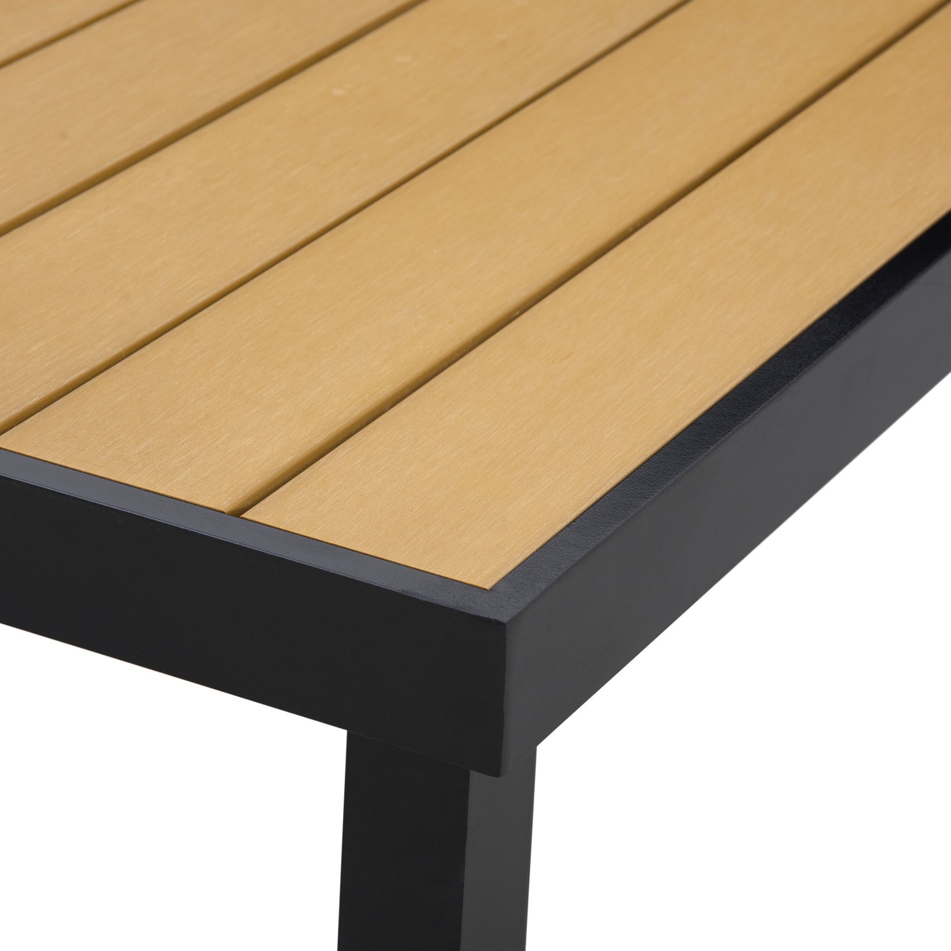 Outsunny Mesa De Comedor Exterior De Aluminio_4