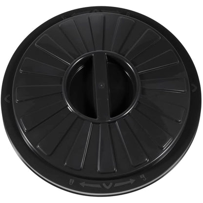 Set De 3 Cubos De Basura/papelera Polivalente Mats Con Tapa Cerrable De Plastico Resistente 7/23/50 Litros En Color Grafito_5