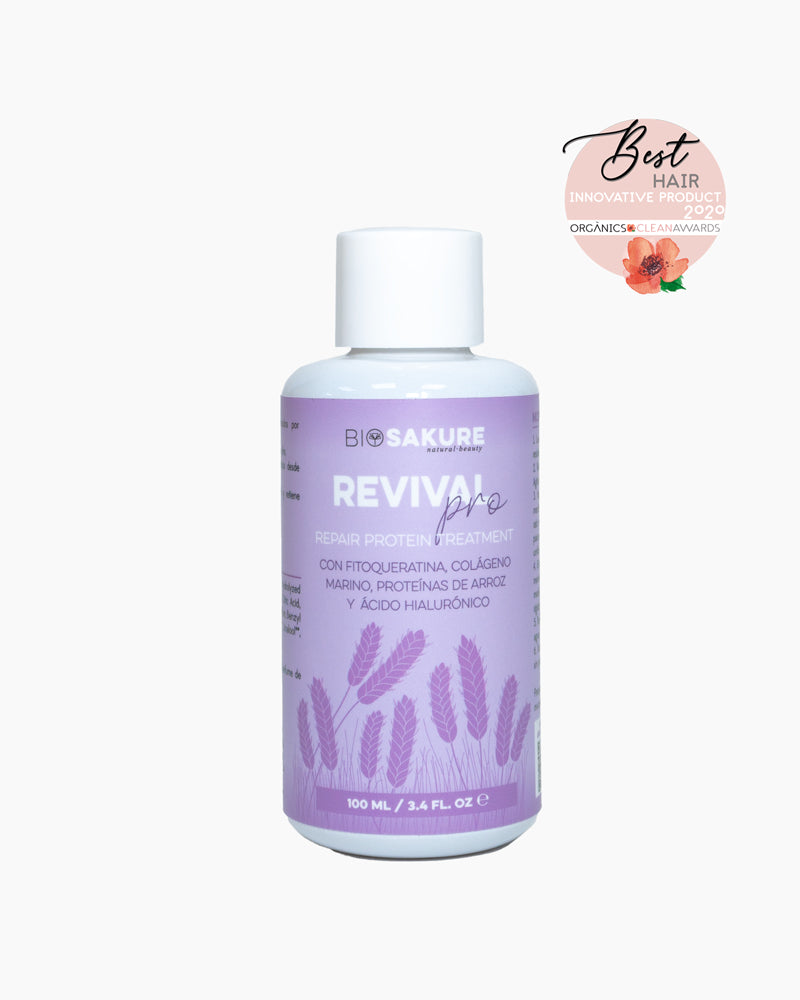 Revival Pro - Tratamiento De Proteínas Intensivo, Cabellos Dañados 100 Ml Bio Sakure_2