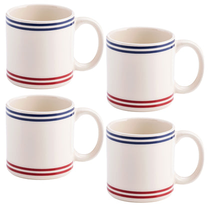 Set 4pzs Tazas De Gres 330ml El Ganso