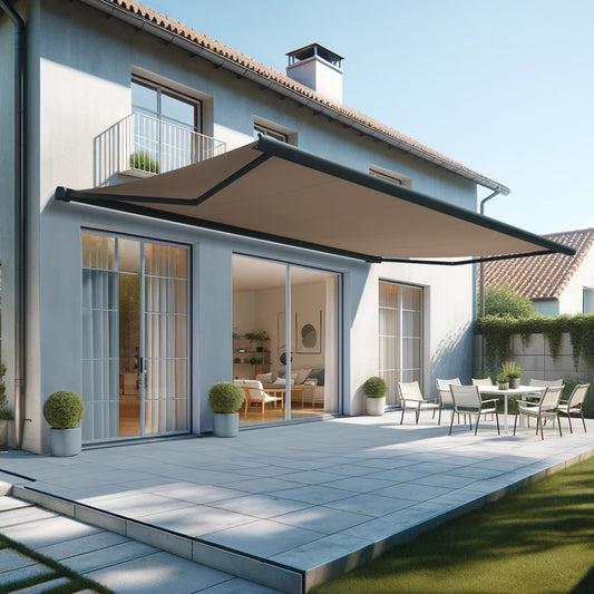 Toldo Cofre Altea 6,00x3,50 M (manual - Gris - Topo)_0