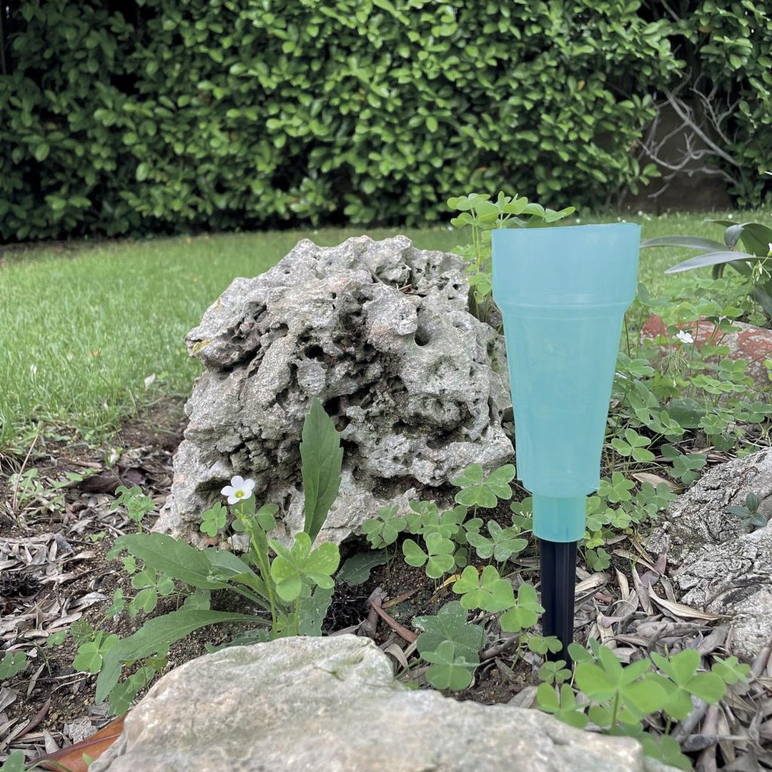 Pluviometro De Jardin Con Siporte Pluviopic Verde Nortene_1