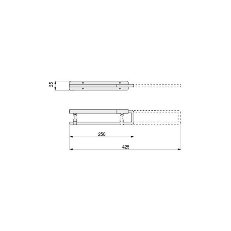 Cilindro Tesa Redondo 5000 /26x26/28    Latonado