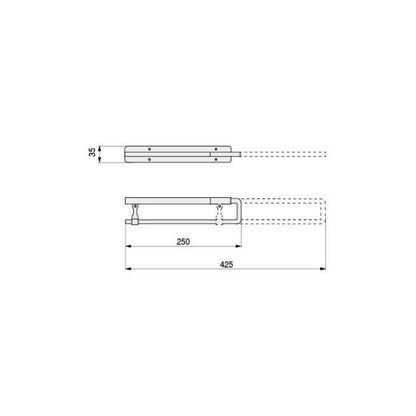 Cilindro Tesa Redondo 5000 /26x26/28    Latonado