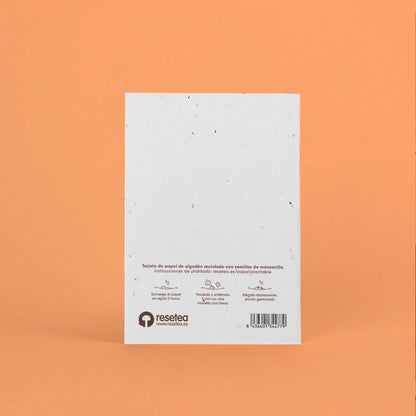 Postal Plantable Feliz Cumpleaños – Felicitación Original Que Florece, Regalo Con Vida | Resetea_1