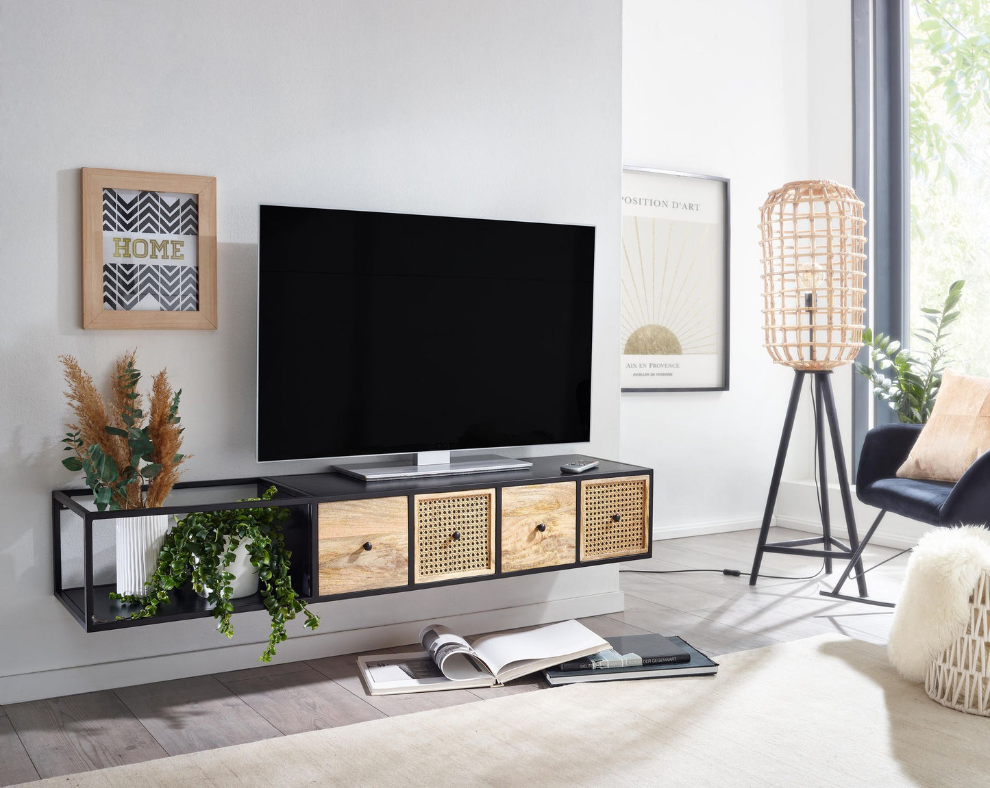 Mueble De Tv Sólido Y Duradero Modelo Wl6.588_2