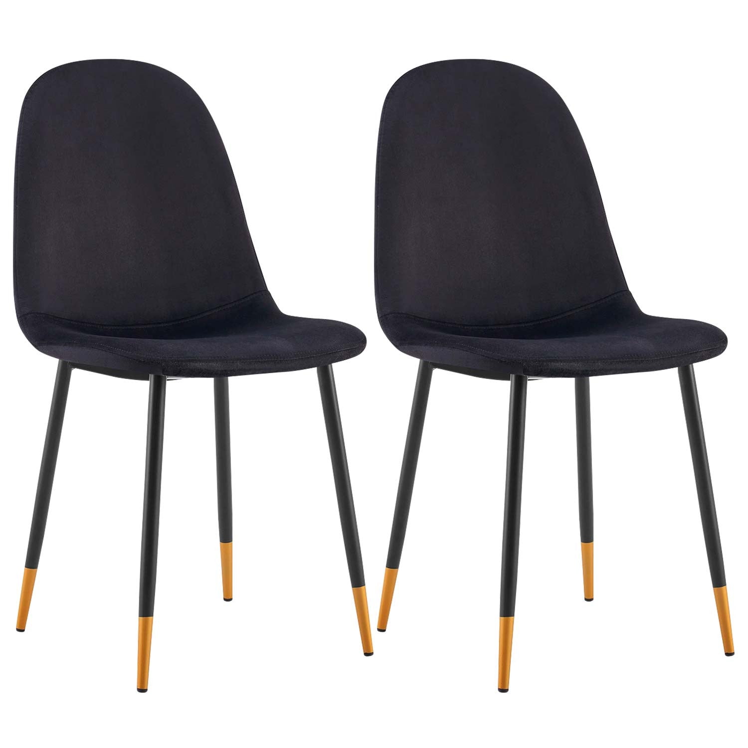 Pack 2 Sillas De Comedor Terciopelo Lonche 91x51x44cm Thinia Home_0