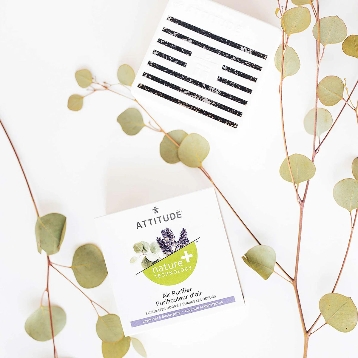 Purificador natural Eucalipto y Lavanda Attitude 227 g