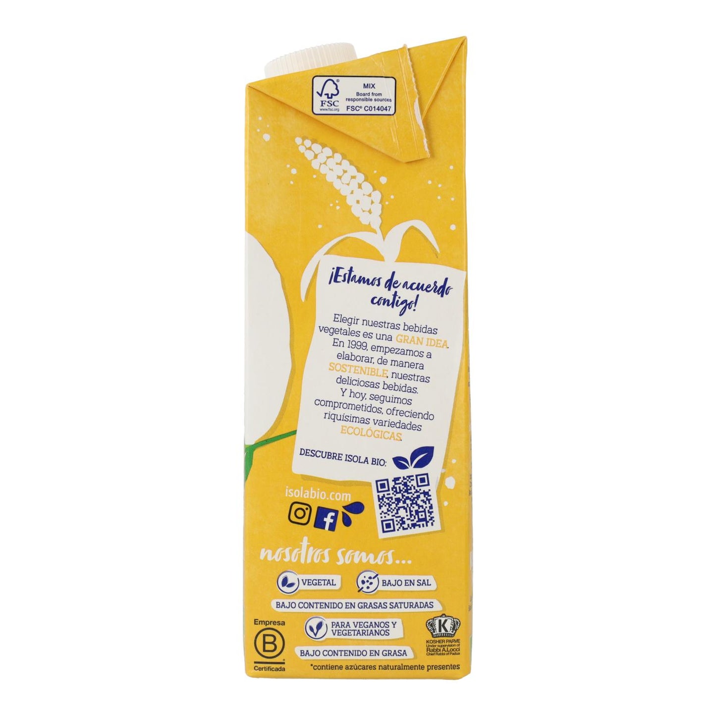 Pack 6L Bebida de Mijo BIO Isola Bio