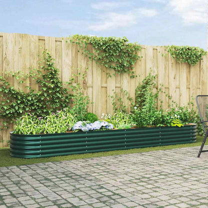 Cama Elevada Verde 400 X 80 X 44 Cm Acero_1