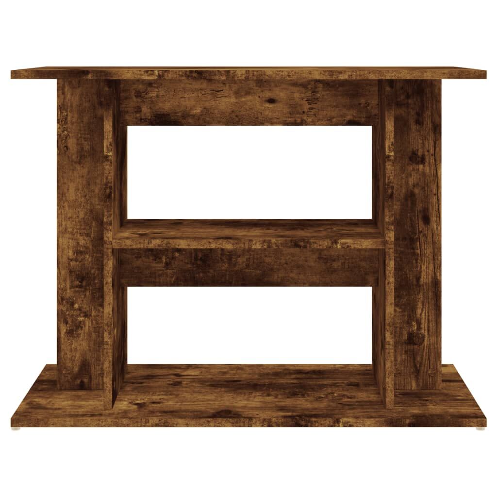 Vidaxl Soporte Para Acuario De Roble Ahumado 80x35x60 Cm De Madera De Ingeniería_3