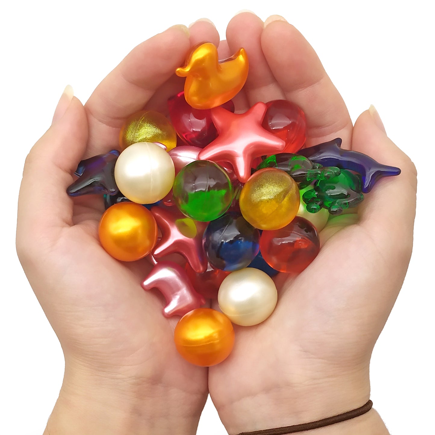 Pack Regalo 12 Perlas Baño De Formas Variadas - Con Aceite De Soja - Hidrata, Suaviza Y Perfuma La Piel - Aroma Varios_0