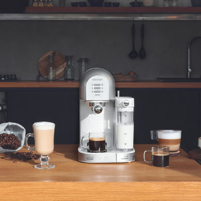 Cecotec Cafetera Semiautomática Cafetera Semiatuomática Cumbia Power Instant-ccino 20 Chic Serie Bianca_2