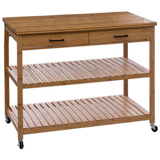 Well Home - Mueble Auxilar Isla De Bambú De 4 Niveles_0