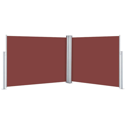 Vidaxl Toldo Lateral Retráctil Marrón 140x1000 Cm_0