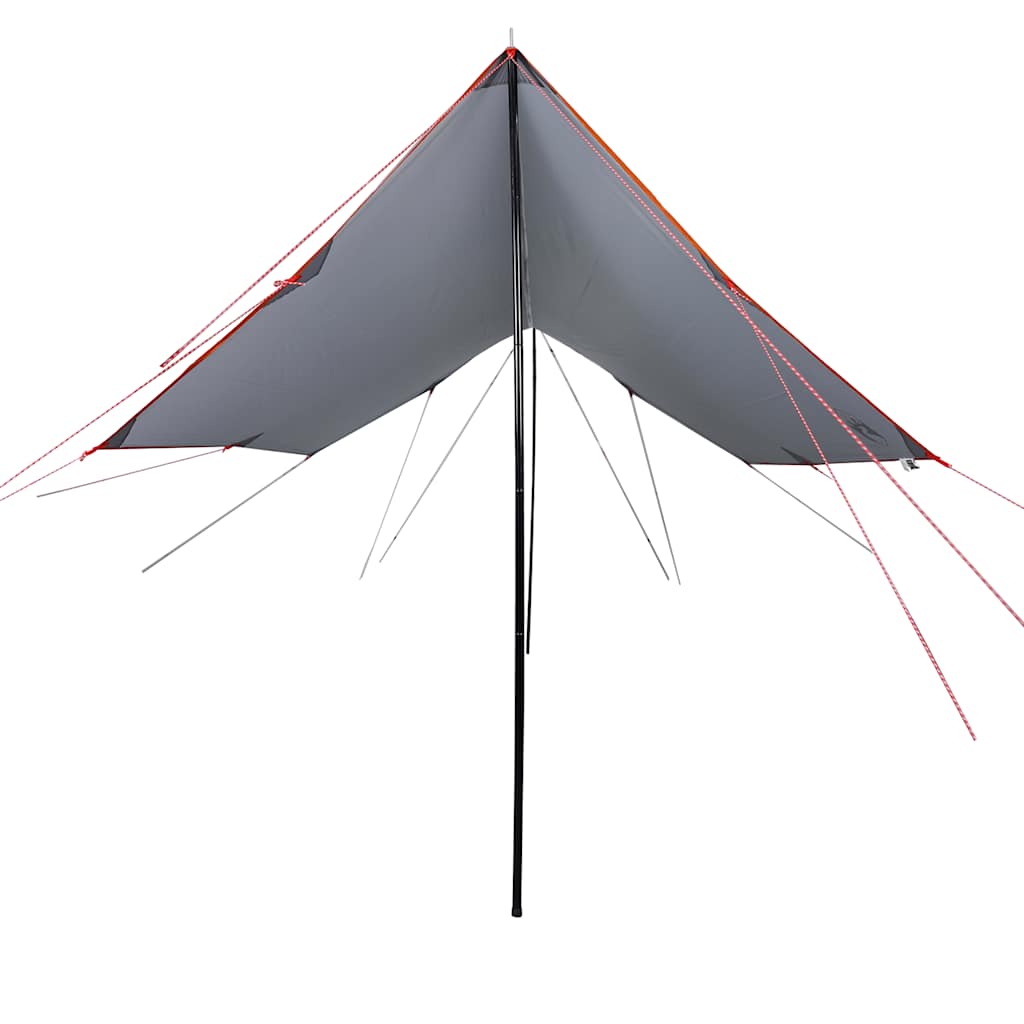 Lona De Camping Impermeable Naranja 460x305x210 Cm_2
