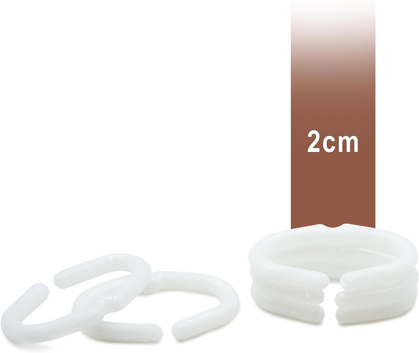 Anillas Antipicaje Para Perdices O Gallinas Y Faisanes (bolsa De 100 Unidades) - Tamaño Grande (2 Cm)_1