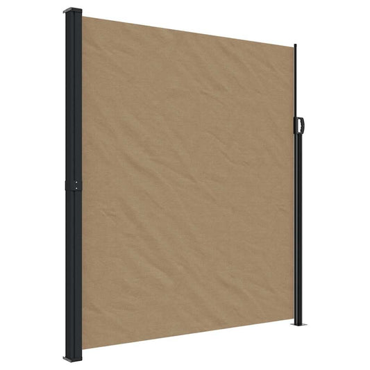 Vidaxl Toldo Lateral Retráctil Gris Taupe 220x500 Cm_0