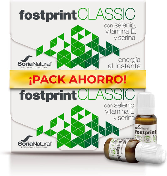 Pack X2 Fost Print Classic Soria Natural 20 viales con 15 ml cada uno