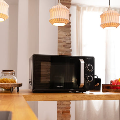 Microondas Con Grill De 20 Litros Grandheat 3130. 700 W Y 800 W Grill, 6 Niveles, Revestimiento Anti-dirt Itech Y Tecnología 3dwave, Modo Descongela_3