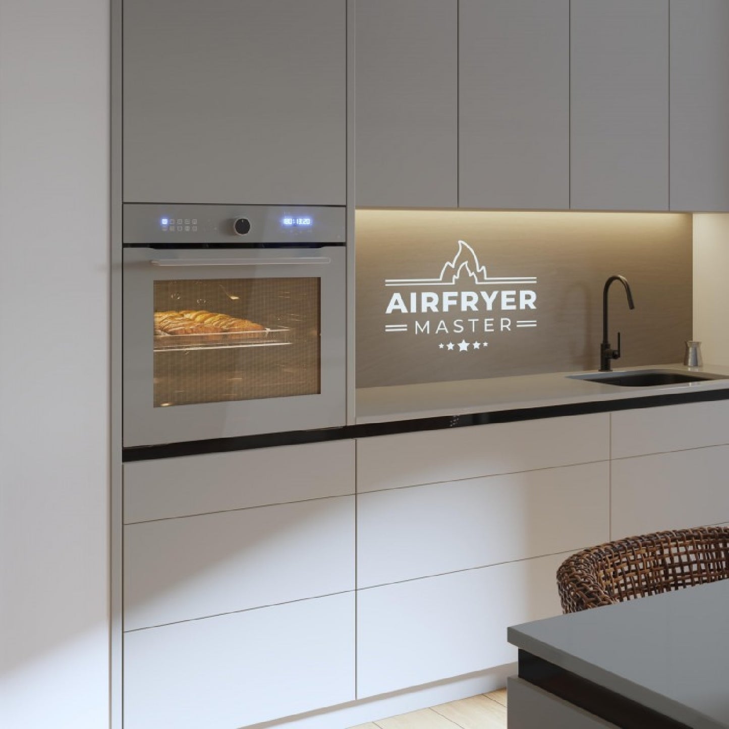 Cecotec Horno Multifunción Air Fryer Bolero Hexa Af316000 Glass Grey A_2