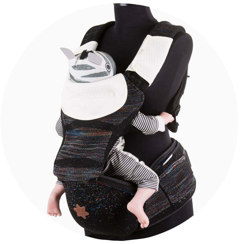 Portabebés Hip Star Fly Multicolor Black_0
