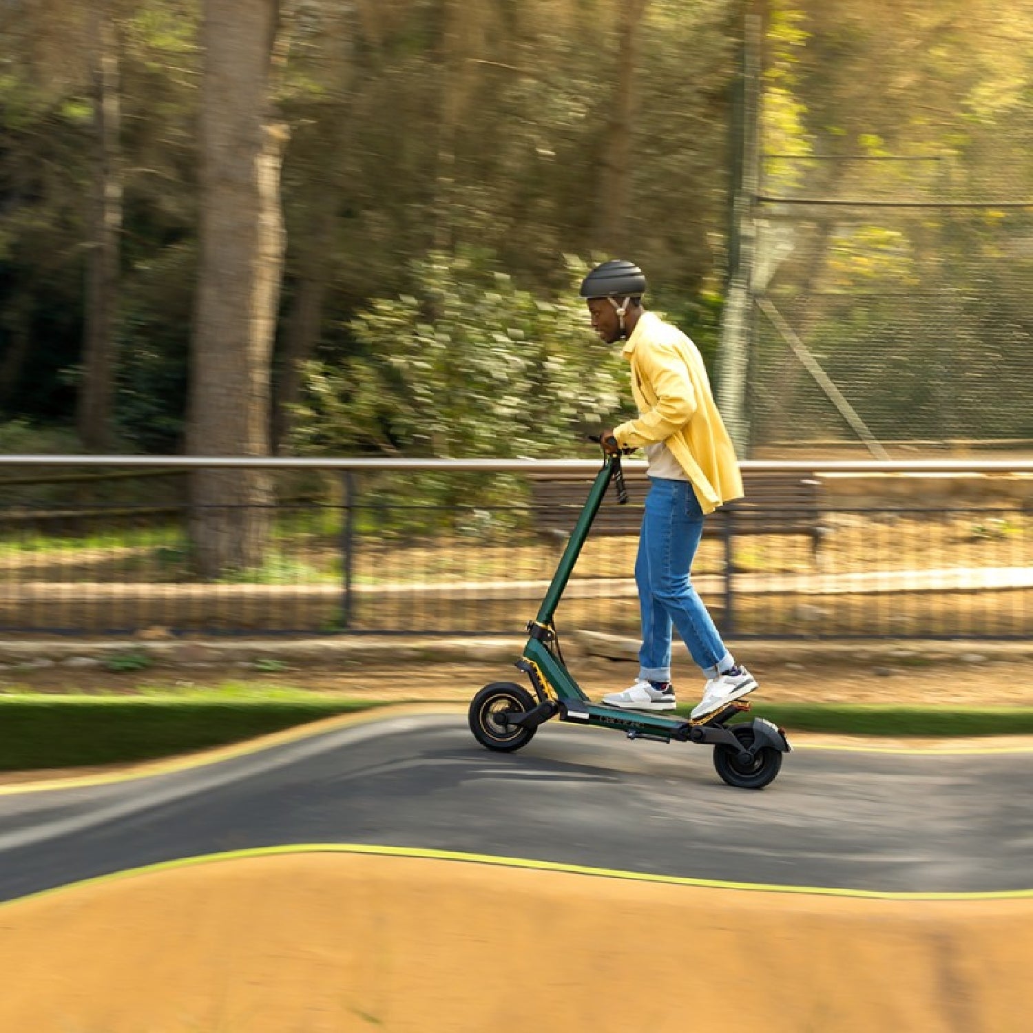 Patinete Eléctrico Bongo Z Mountain. 1000 W, Suspensión Dinámica De Doble Brazo Con Tecnología Sxƨ, Autonomía De Hasta 55 Km Y Ruedas On Road De 10,_2