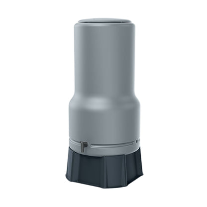 Bidón De Agua De Lluvia Aquabell 200l Color Gris Claro_0