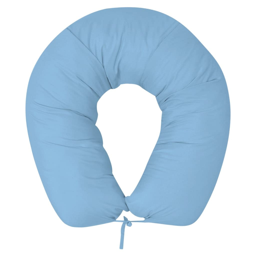 Vidaxl Almohada De Embarazo 40x170 Cm Azul Claro_0