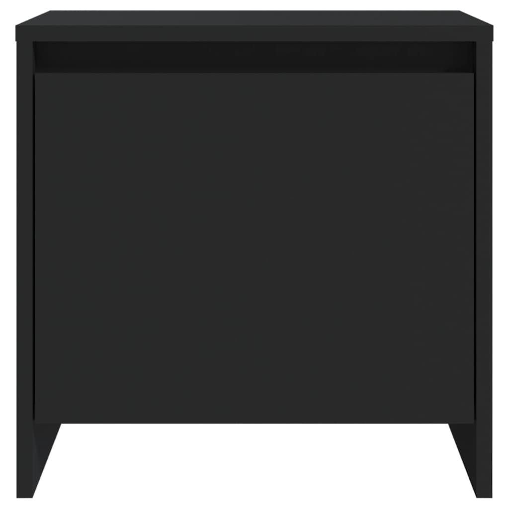 Mesitas De Noche 2 Uds Madera Ingeniería Negro 45x34x44,5 Cm_4