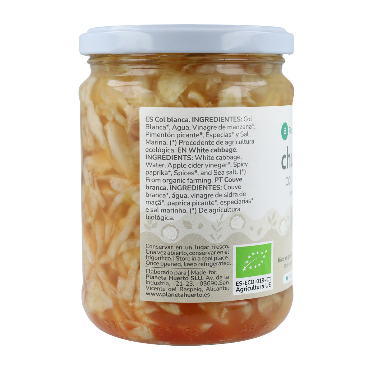 Chucrut Col Blanca ECO Planeta Huerto 420 g