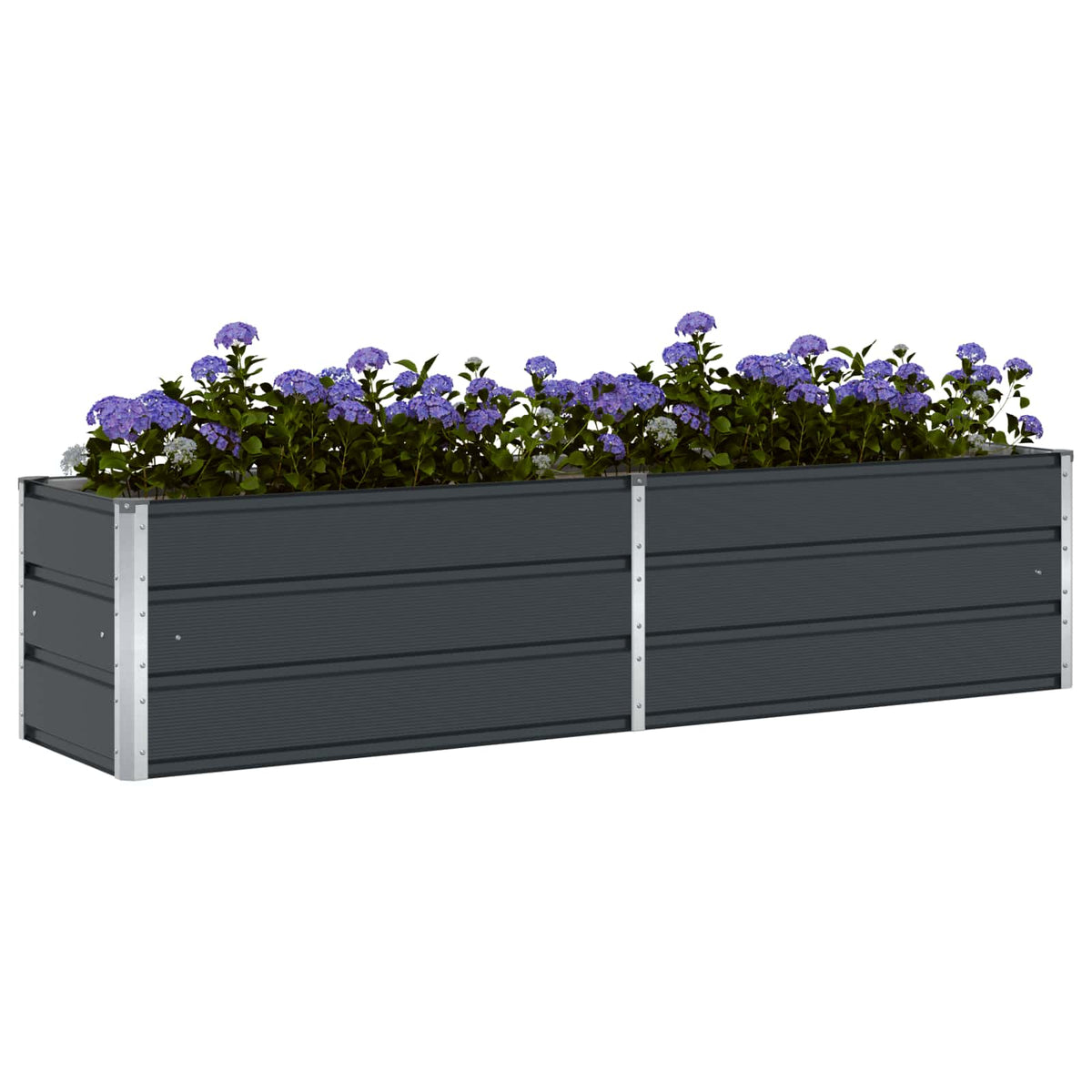 Jardinera Antracita 195 X 50 X 45 Cm Acero Galvanizado_2