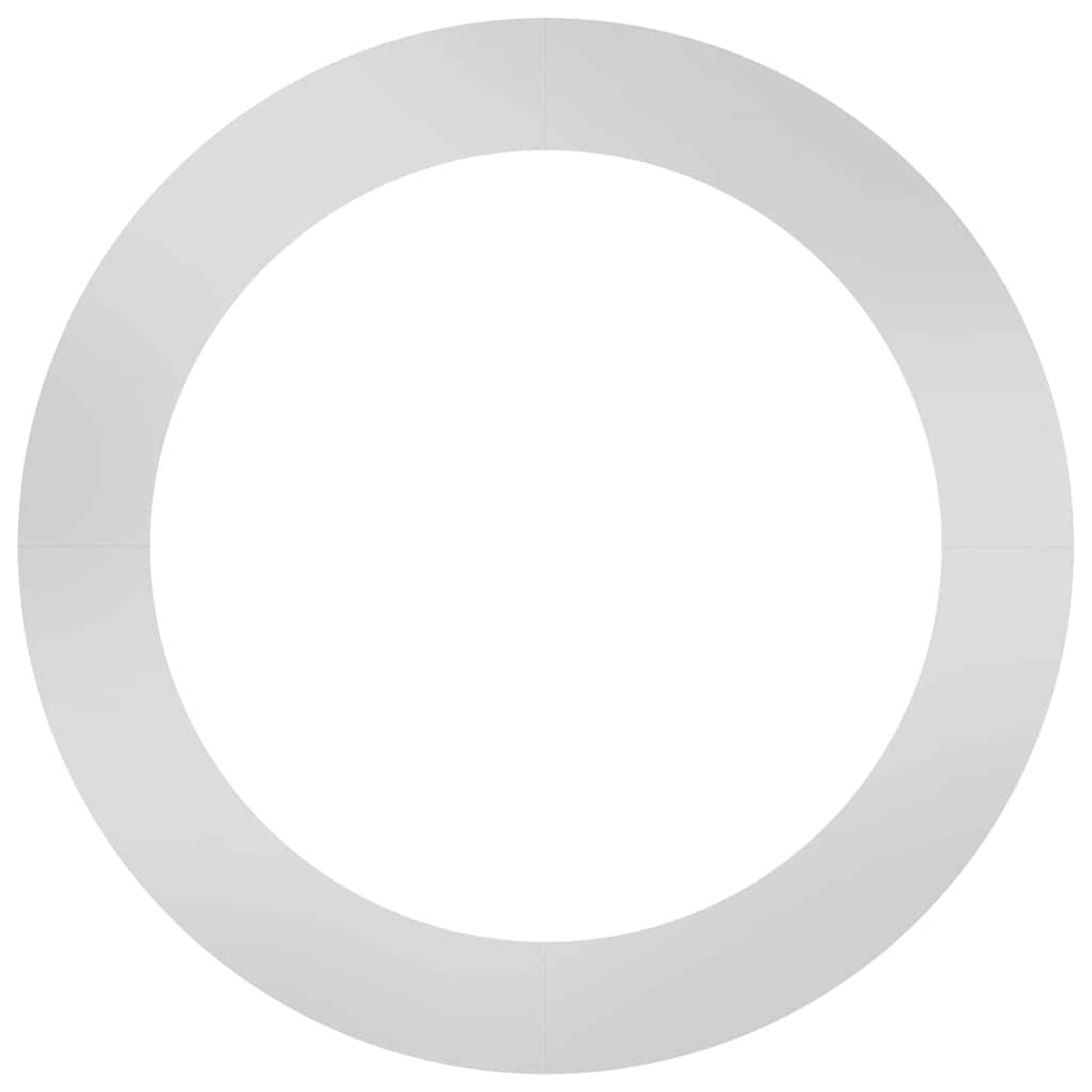 Adecuado Para Anillos De Árbol Plano 5 Pcs Plateado Ø90 / 120 Cm_4