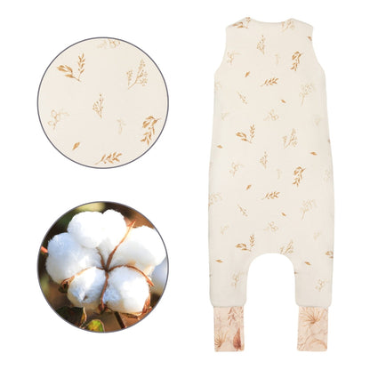 Bohemian Saco De Dormir Con Pies Reversible T-m Jersey Algodón Sleepee_0