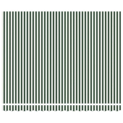 Toldo Retráctil Verde Y Blanco 400 X 300 Cm_5