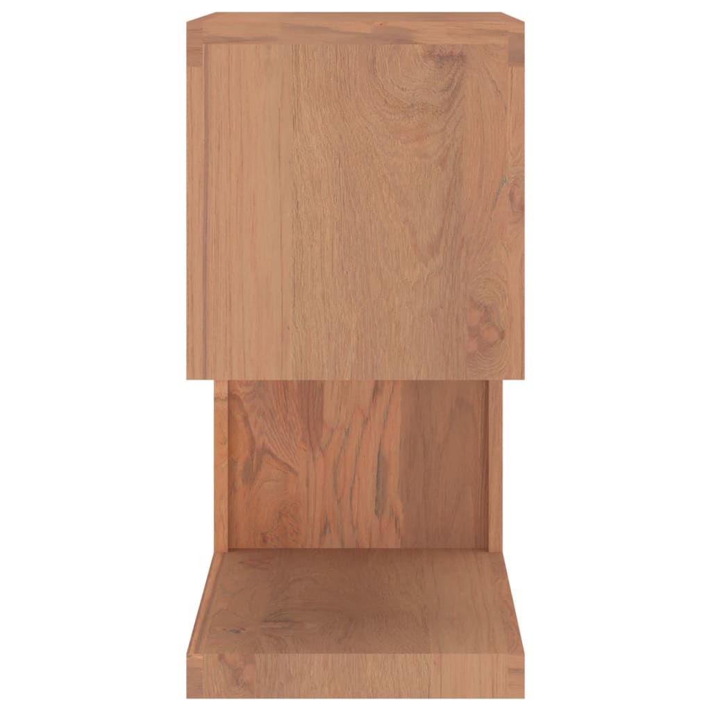 Mesa Auxiliar De Madera Maciza De Teca 45x30x60 Cm_2