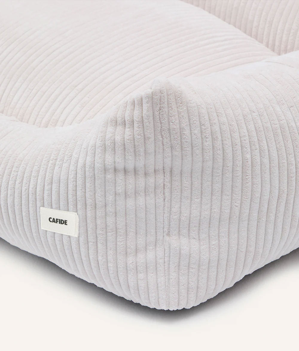 Cama Perro Pana Blanco Hueso, Snozy