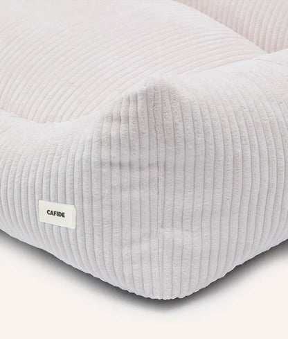 Cama Perro Pana Blanco Hueso, Snozy